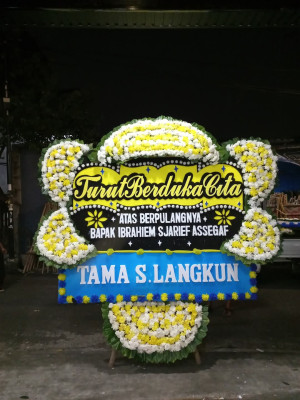 Papan Bunga Duka di Bandar Pusaka