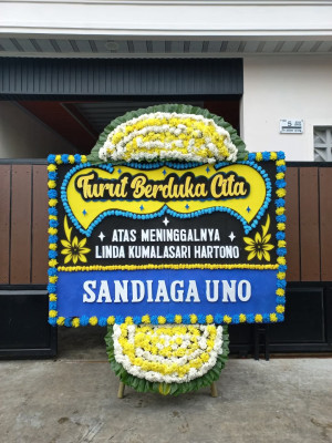Papan Bunga Duka di Bandar Pusaka